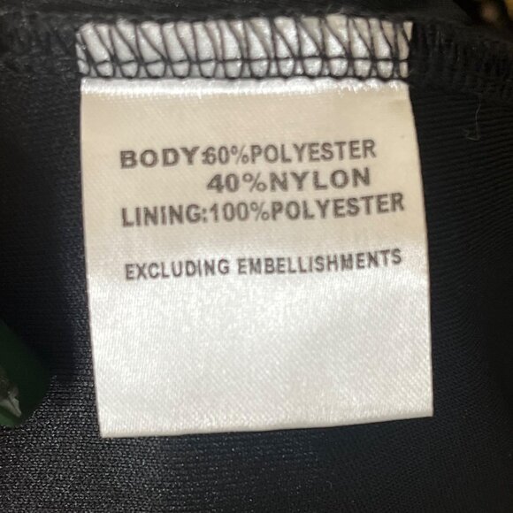 Hello Molly Gold & Black Halter Maxi Dress size 6 Sequined Formal Gown - Picture 5 of 9